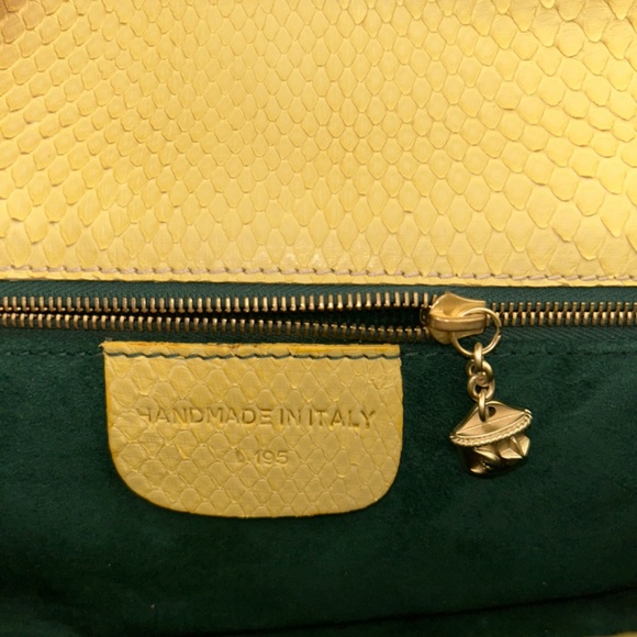 Rare Vintage Barry Kieselstein-Cord Snakeskin Purse - Picture 9 of 11